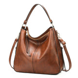Lisa | Zeitlose Lederhandtasche
