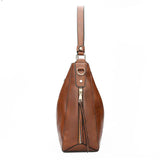 Lisa | Zeitlose Lederhandtasche
