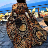 Katja | Bedrucktes Boho-Sommerkleid