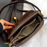 Damen Umhängetasche Wildleder – Kleine Crossbody Tasche Vegan & Vintage