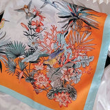 Mareike - Seidenschal, seidig glatt, 68 × 68 cm