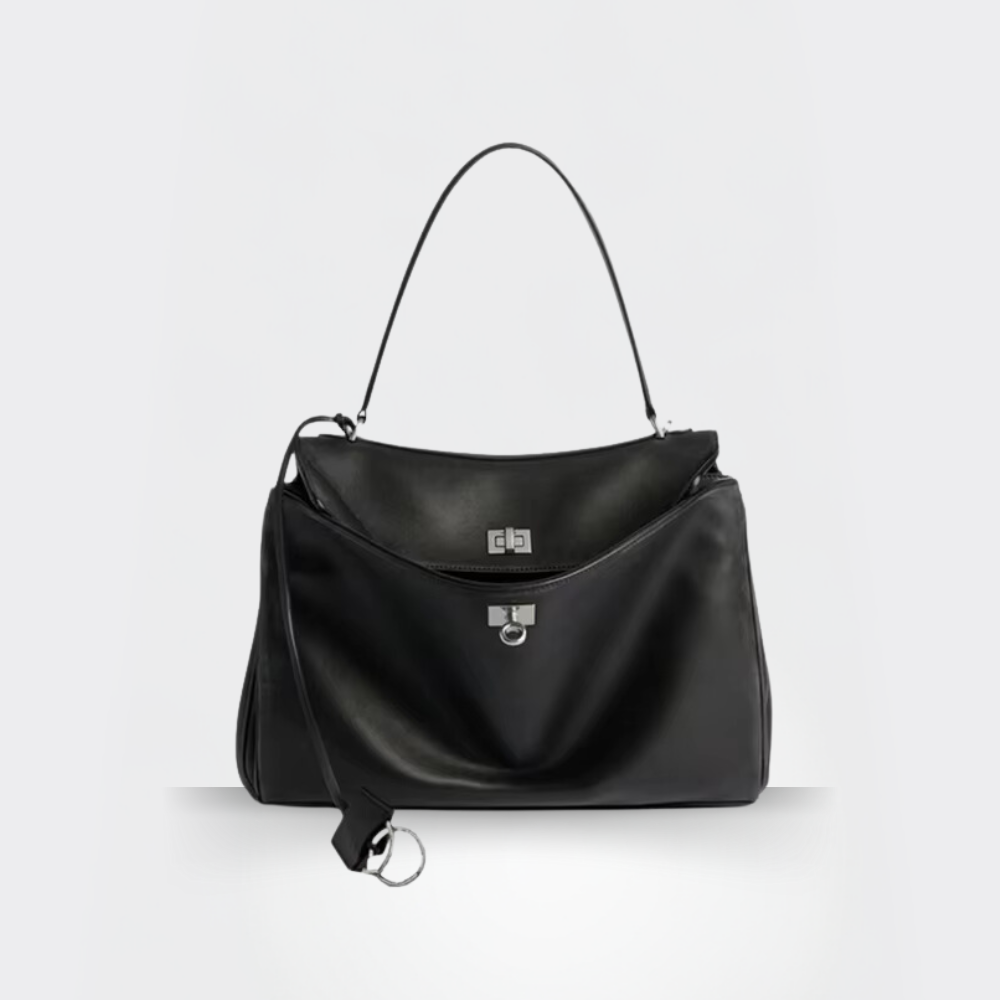 Handtasche Damen – Vegane Schultertasche Gold/Silber Vintage