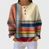 Mille - Pullover mit buntem Streifenmuster