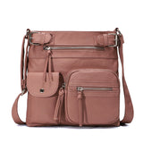 Multifunktionale Damen Tasche – Wasserfeste Schultertasche mit vielen Fächern
