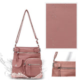 Multifunktionale Damen Tasche – Wasserfeste Schultertasche mit vielen Fächern