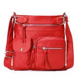 Multifunktionale Damen Tasche – Wasserfeste Schultertasche mit vielen Fächern