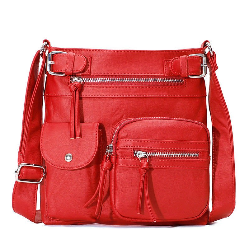 Multifunktionale Damen Tasche – Wasserfeste Schultertasche mit vielen Fächern
