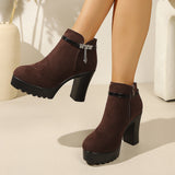 Gundula | Stiefelette mit Glitzer-Detail