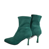 Gesine | Stiefelette mit transparentem Absatz