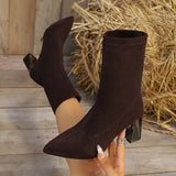 Elsa | Wildleder-Stiefelette mit gepolsterter Innensohle