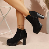 Henriette | Stiefelette mit moderatem Blockabsatz