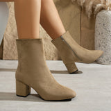 Johanna | Stiefelette mit Blockabsatz in acht Farben