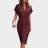 Heidrun | Elegantes Midi-Kleid