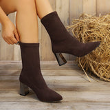Elsa | Wildleder-Stiefelette mit gepolsterter Innensohle