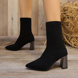 Elsa | Wildleder-Stiefelette mit gepolsterter Innensohle