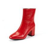 Johanna | Stiefelette mit Blockabsatz in acht Farben