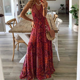Helga | Ärmelloses Boho-Kleid
