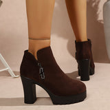Henriette | Stiefelette mit moderatem Blockabsatz