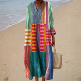Martina | Flatterndes bedrucktes Sommerkleid