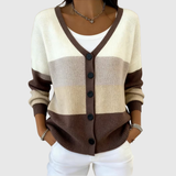 Hildegard | Strickjacke mit Knopfleiste