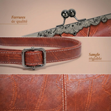 Lily | Vintage-Lederhandtasche