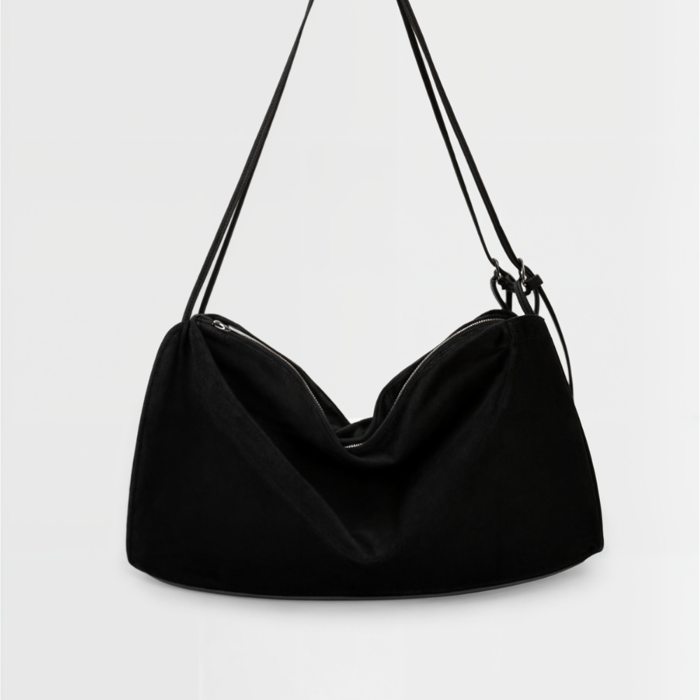 Damen Wildleder Umhängetasche – Vegane Schultertasche Elegant & Kompakt