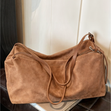 Damen Wildleder Umhängetasche – Vegane Schultertasche Elegant & Kompakt