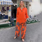 Astrid | Eleganter Boho-Zweiteiler