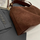 Wasserfeste vegane Wildleder-Tasche – Laptopgeeignet & Stilvoll