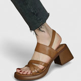 Silvia | Elegante Kreuzsandalen