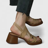 Silvia | Elegante Kreuzsandalen