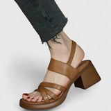 Silvia | Elegante Kreuzsandalen