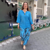 Astrid | Eleganter Boho-Zweiteiler