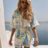 Gisela | Schicker Patchwork-Zweiteiler