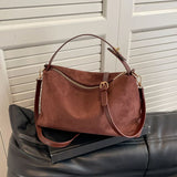 Wasserfeste vegane Wildleder-Tasche – Laptopgeeignet & Stilvoll