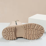 Nelly | Bequeme Stiefelette in Beige