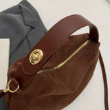 Wasserfeste vegane Wildleder-Tasche – Laptopgeeignet & Stilvoll