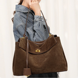 Luxuriöse vegane Leder Tote Bag