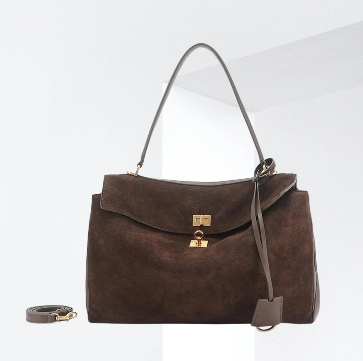 Luxuriöse vegane Leder Tote Bag