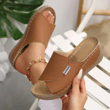 Franziska | Orthopädische Wedge-Sandalen