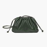 Damen Crossbody Tasche aus veganem Leder – Elegante Dumpling Bag