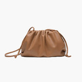 Damen Crossbody Tasche aus veganem Leder – Elegante Dumpling Bag