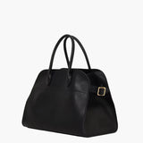 Große Damen Shopper Tasche – Strukturierte Schultertasche Wildleder/Leder