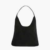 Elegante vegane Wildleder-Tasche – Geräumige Schulterhandtasche