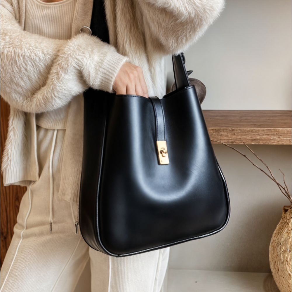 Handtasche Damen – Vegane Leder Tasche – Elegant & Alltag