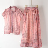 Marion | Zweiteiler mit Boho-Druck
