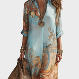 Erika | Mediterranes Maxikleid