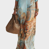 Erika | Mediterranes Maxikleid