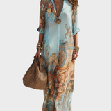 Erika | Mediterranes Maxikleid