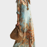 Erika | Mediterranes Maxikleid
